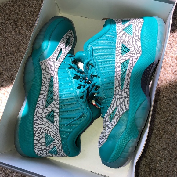jordan 11 ie teal
